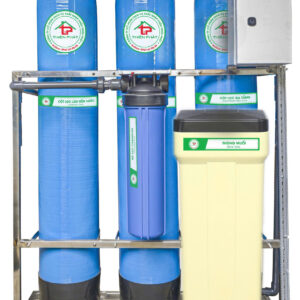 3 cột composite, van tự động, làm mềm